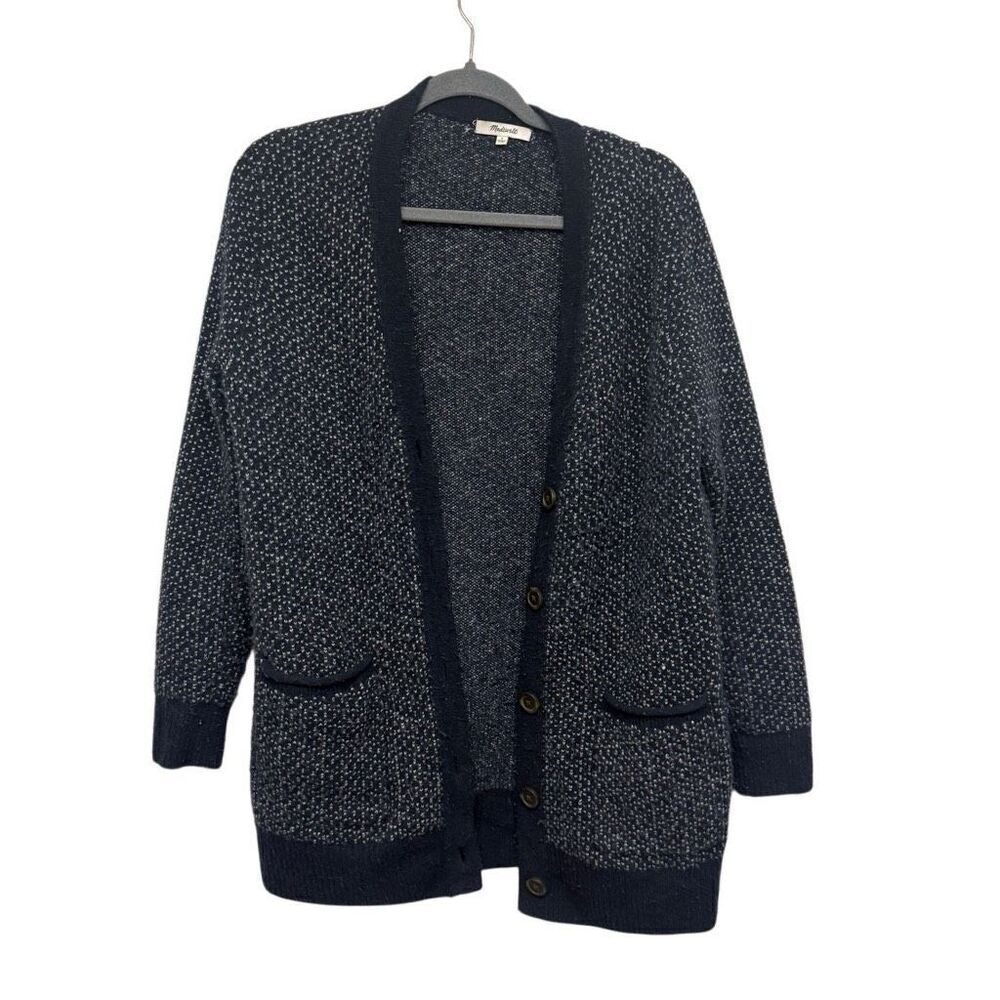 Madewell blue cardigan size small